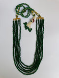 Emerald Crystal Mala