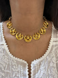 Gold Plated Chand Tara Choker