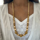 Indian Antique Gold Matar mala