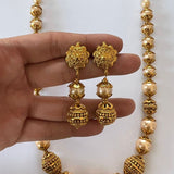 Indian Antique Gold Matar mala