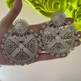 Elephant Tribal Oversized Earrings