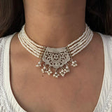 Old Chandtara Pearl Choker