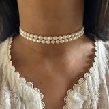 Real Freah Water Pearl Choker