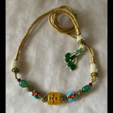 Minimalistic Turquoise x Ochre Choker