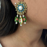 Feroza Afghan x Meena Earrings