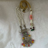 Set of Choker, Earrings, Mala & a pair of Bangles