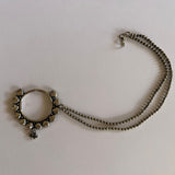Traditional Indian Silver noseclip