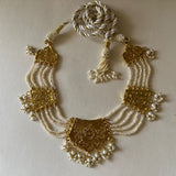 Old Chandtara GOLD plated Pearl Choker