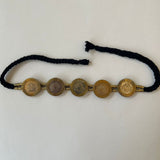 Old lotus Coin Choker