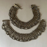 Vintage Afghan Chain anklets ( PAIR )