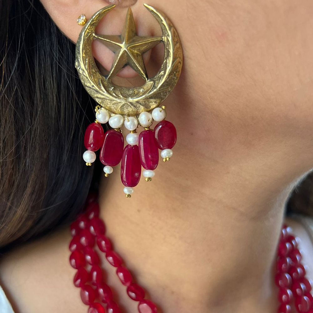 Chandtara Ruby Earrings