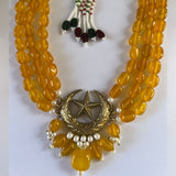 Chandtara Yellow Jade Choker