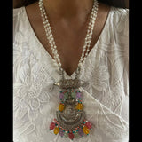 Quirky Colourful Swan Mala