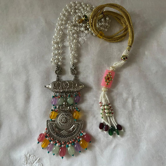 Quirky Colourful Swan Mala