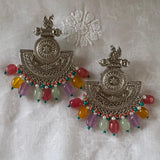 Quirky Colourful Swan Earrings