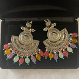 Quirky Colourful Swan Earrings